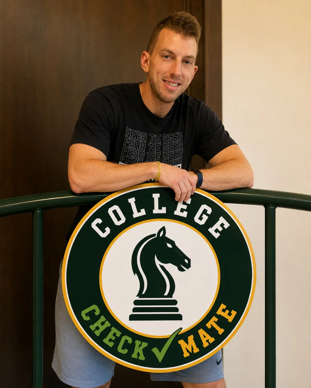Travis Marcou, Team Captain and Founder of College Checkmate